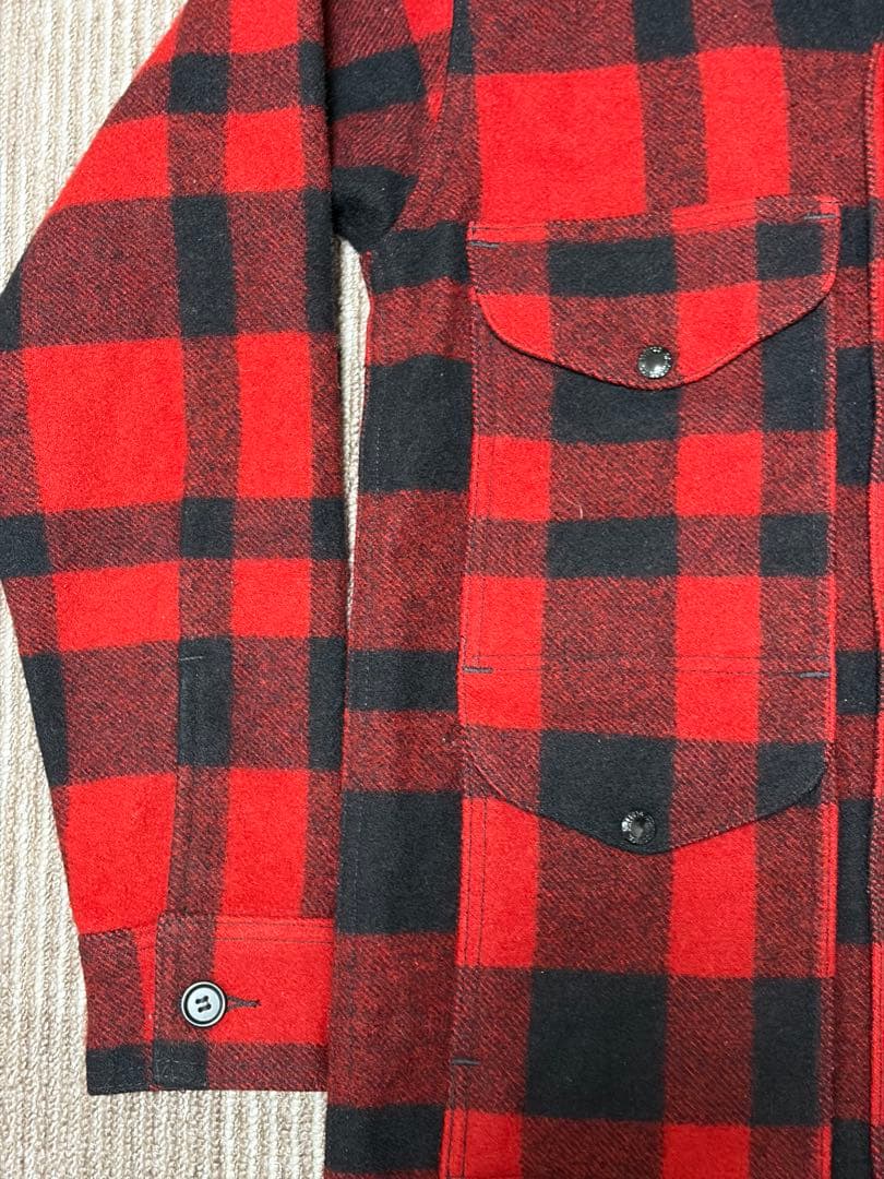 フィルソンのシングルマッキーノクルーザージャケット　ハンティングウールジャケット