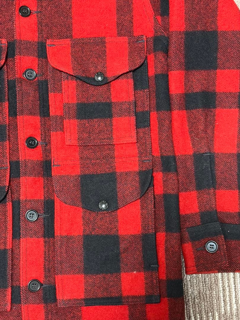 フィルソンのシングルマッキーノクルーザージャケット　ハンティングウールジャケット