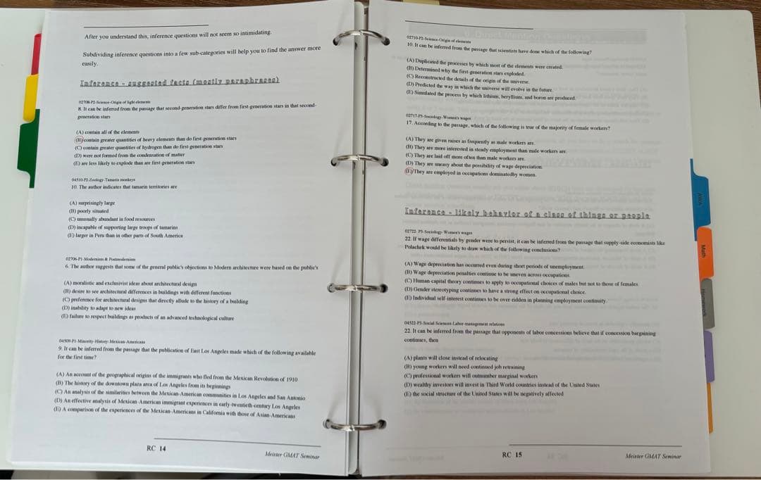 語学・辞書・学習参考書 MEISTER GMAT Seminar MBA