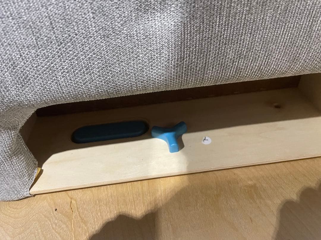 【岐阜六条直接引取歓迎】コアラマットレス ソファベッド　シングル　グレー