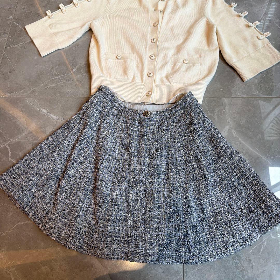 CHANEL シャネル　ツイードスカート　36定価40万円くらい