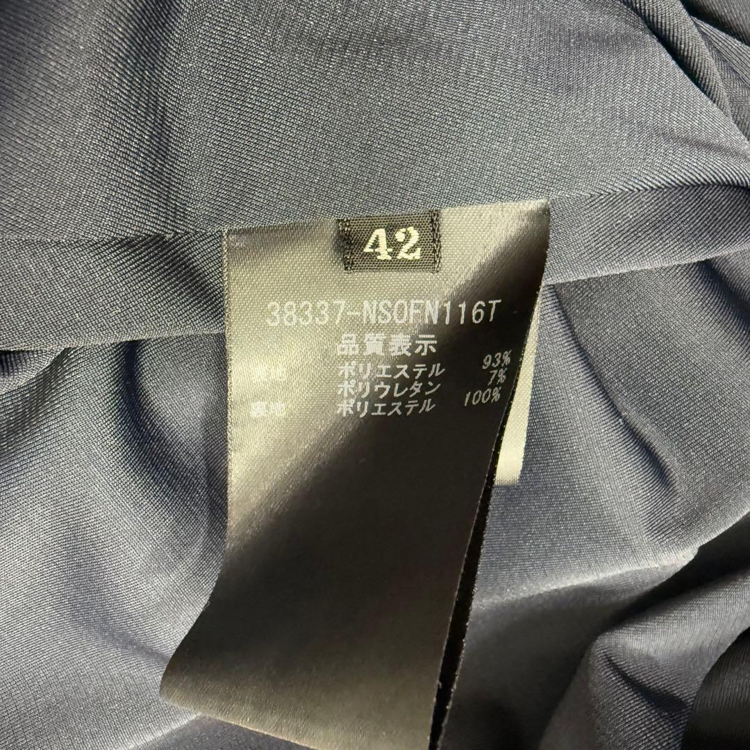 極美品✨フォクシー 42 レイニーフロントジップ ワンピースドレス ミッドナイト