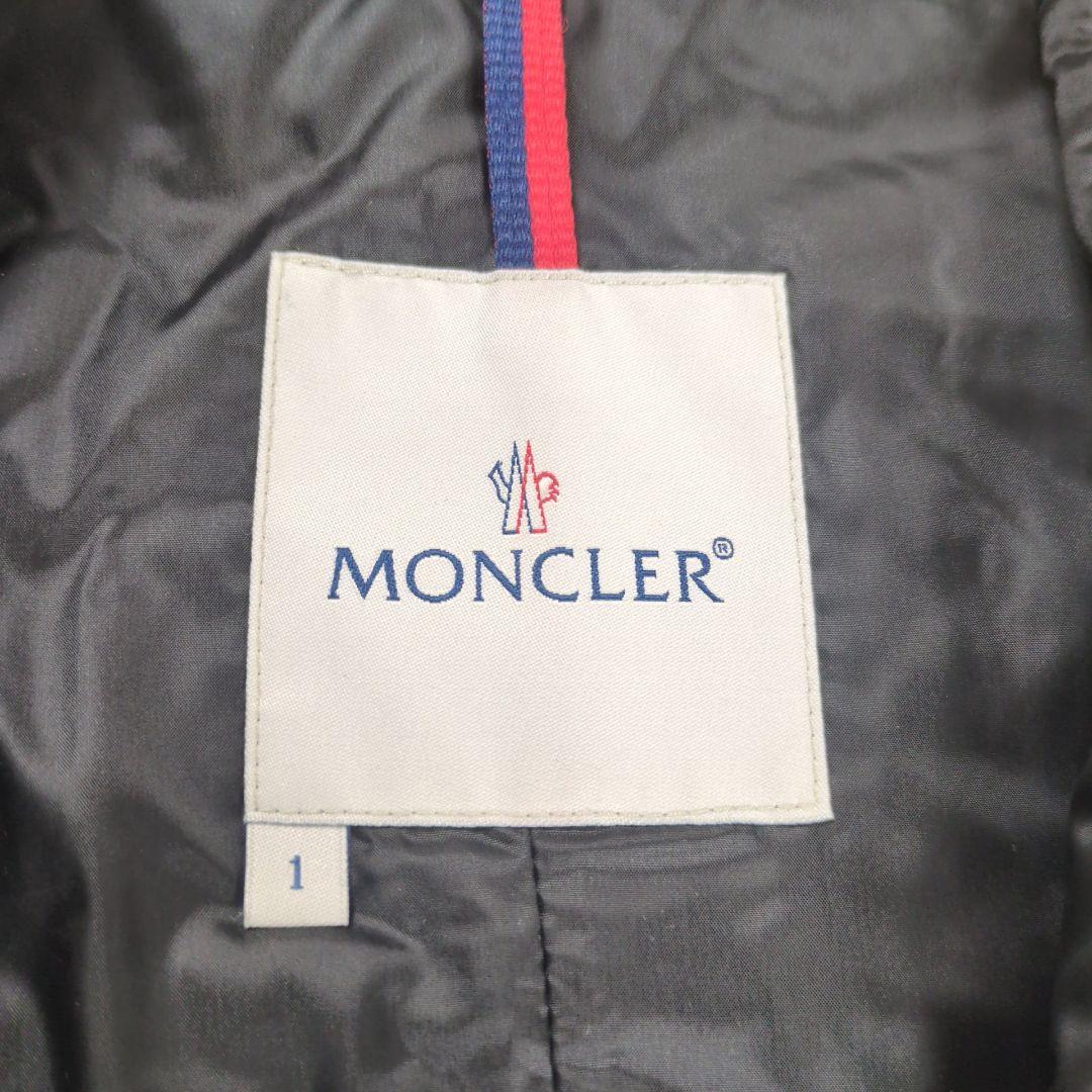 【タグ付】MONCLER ロゴワッペン キルティング ダウンベスト