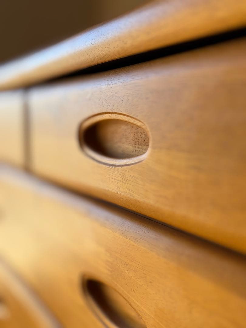 ナチュラルウッド 木製チェスト　引き出し多数【120✖️40✖️88】 たのメル便