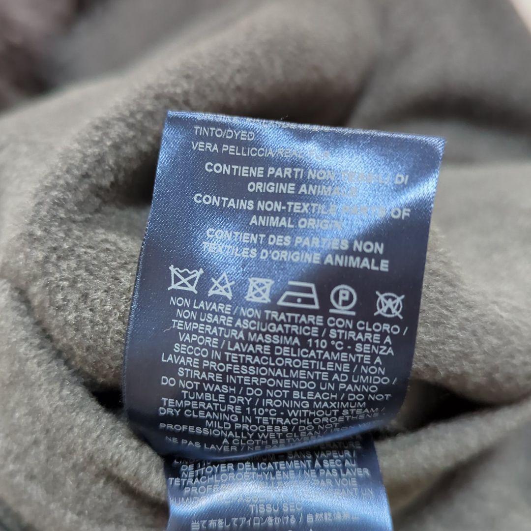 極美品 42 ヘルノ アンゴラ シルク 2way ダウンコート 切替 フォックス