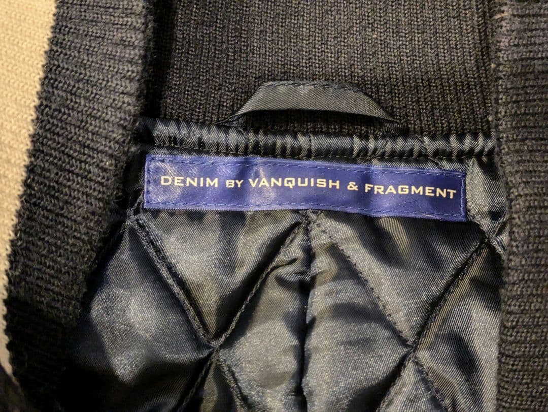 DENIM BY VANQUISH & FRAGMENT スタジャン サイズ L
