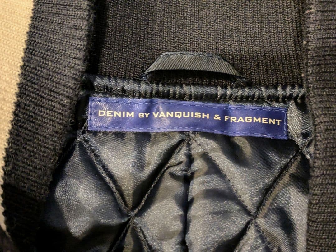 DENIM BY VANQUISH & FRAGMENT スタジャン サイズ L