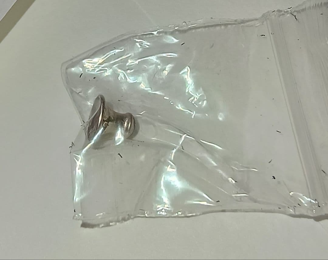 希少クロムハーツ スタッドピアス STUD CH CROSS 2 FAT