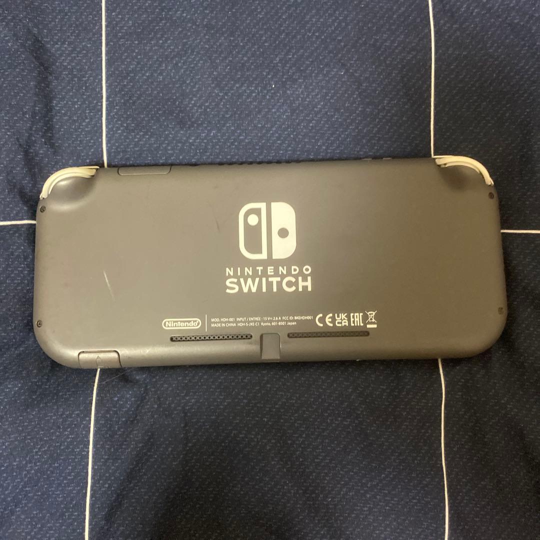 任天堂Switchライト[グレー] 128GBのメモリーカード付属