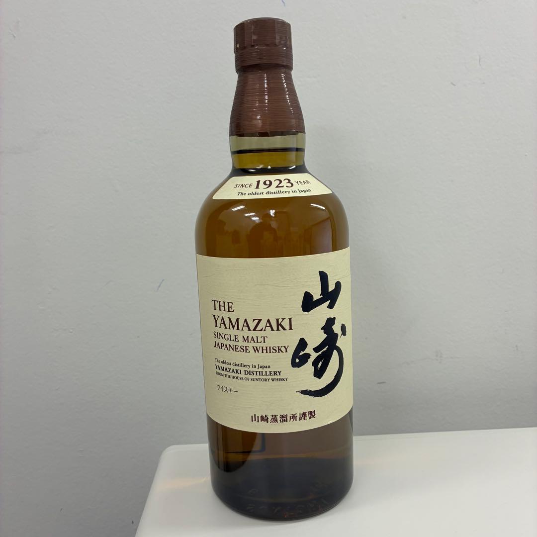 新品 未開栓 山崎 シングルモルトウイスキー 700ml 43%