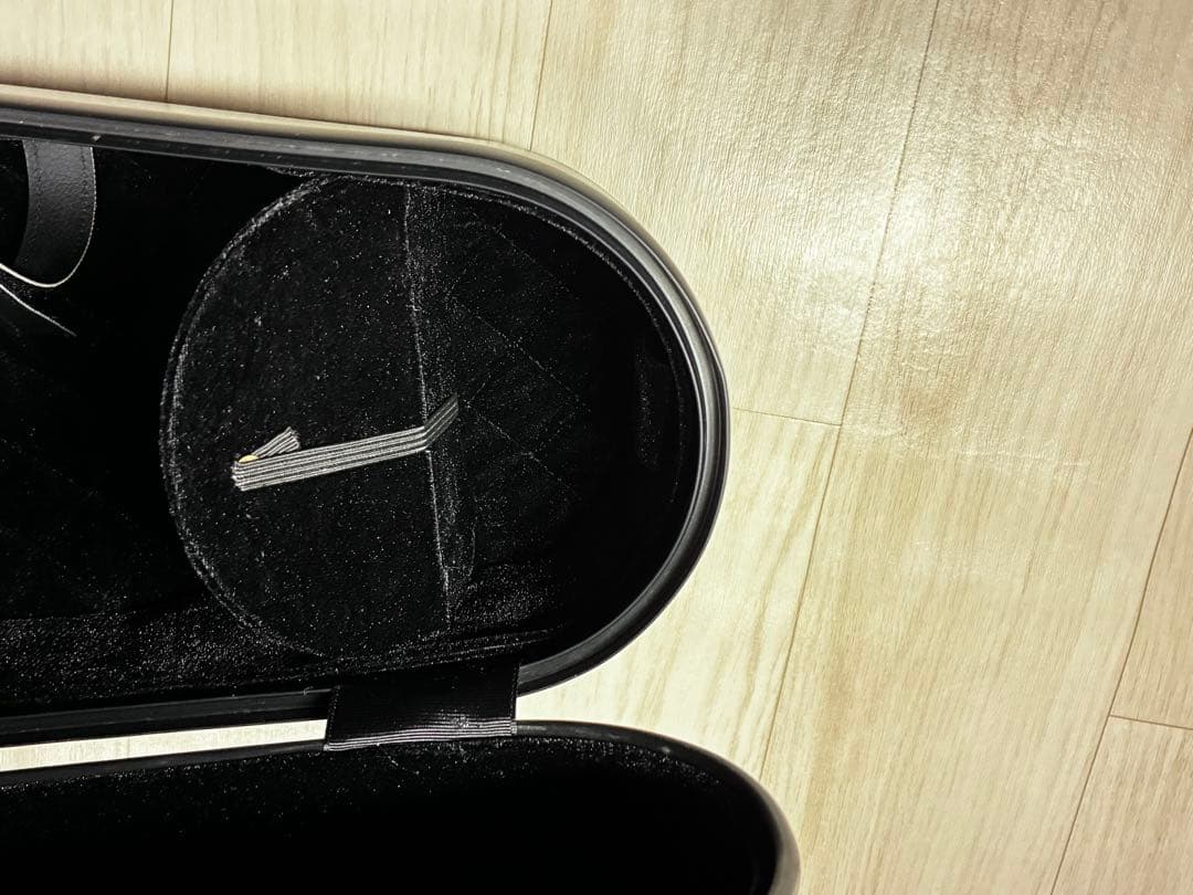 カーボンファイバービオラケース軽量、ダークグリーン、新品未使用、送料無料