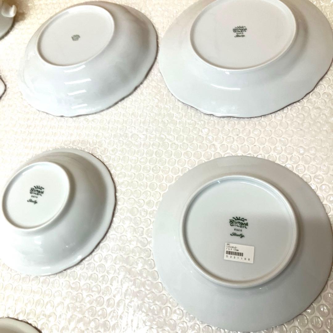 E55 リチャードジノリ アンティコ チェリー プルーン 全9点セット