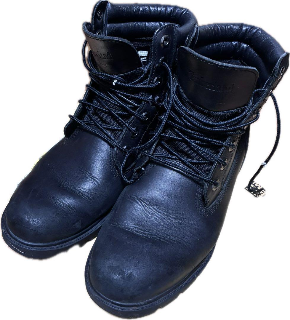 Timberland ブラック6インチブーツ　A1OT8