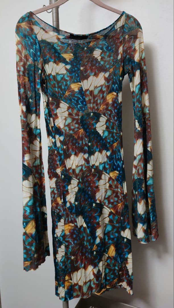 ifsixwasnine☆ベルスリーブカットソー ワンピース