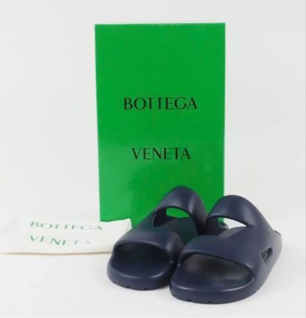新品未使用　BOTTEGA VENETA ネイビー メンズ　サンダル　スリッパ