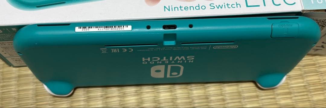 Nintendo Switch Lite ターコイズ 箱・バッテリー付き