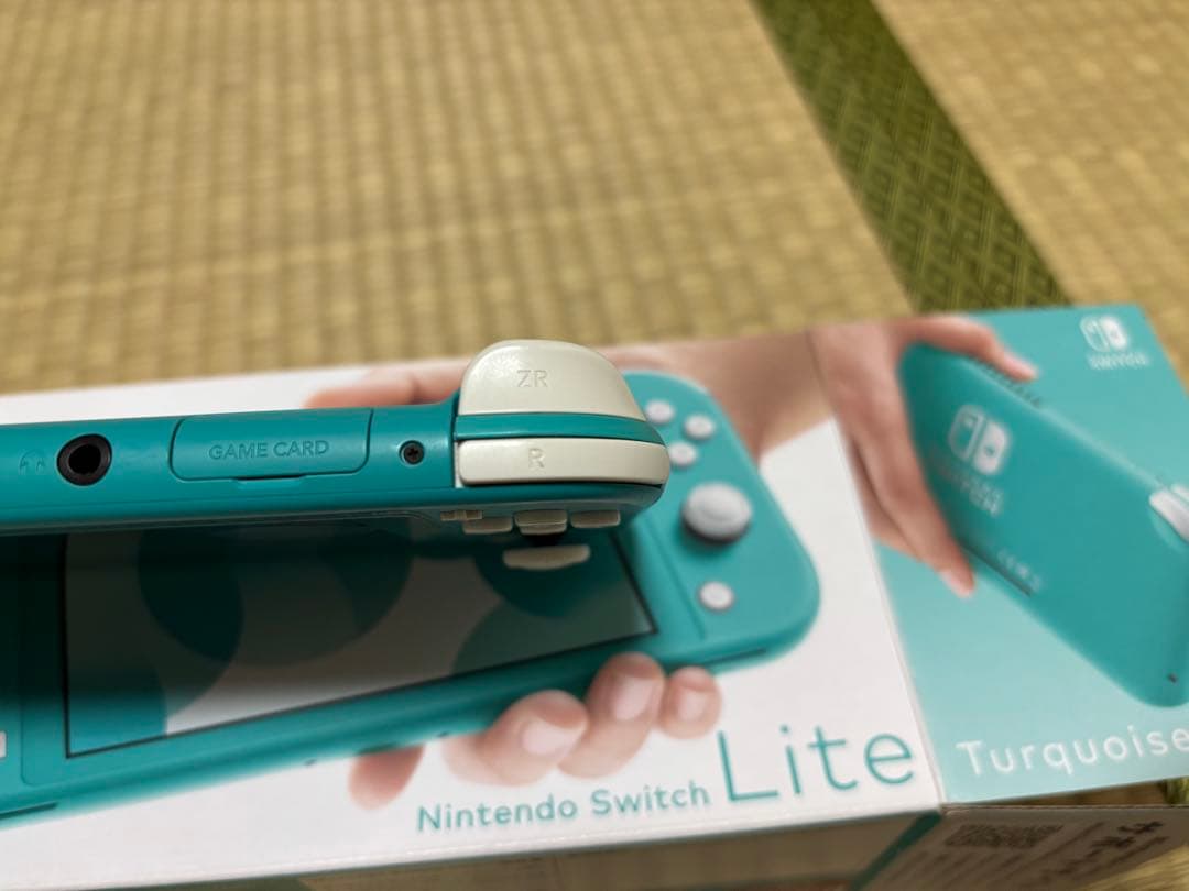 Nintendo Switch Lite ターコイズ 箱・バッテリー付き