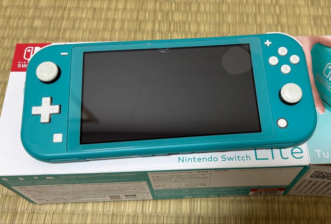 Nintendo Switch Lite ターコイズ 箱・バッテリー付き