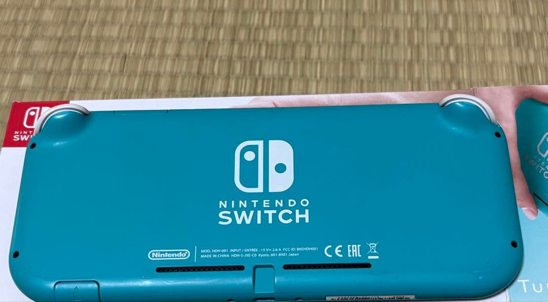 Nintendo Switch Lite ターコイズ 箱・バッテリー付き