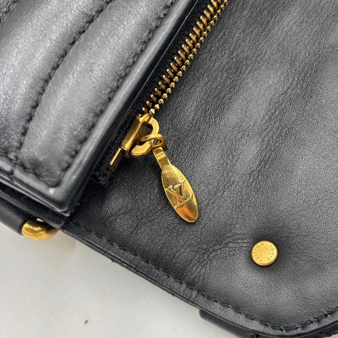 ルイヴィトン ニューウェーブ レザー 長財布　M63298 ブラック