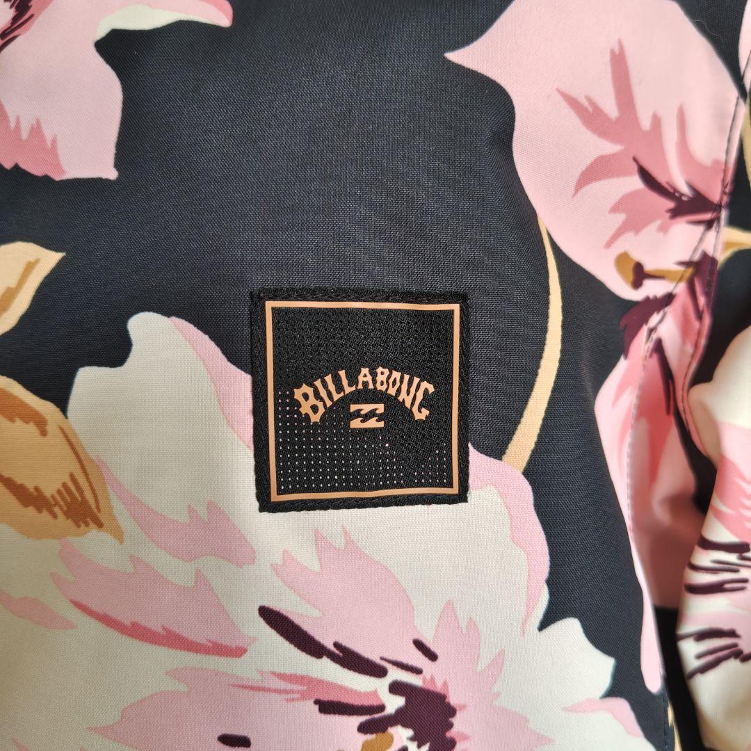 美品 ビラボン スーラジャケット スノボ スキー 花柄 L 定価2.75万