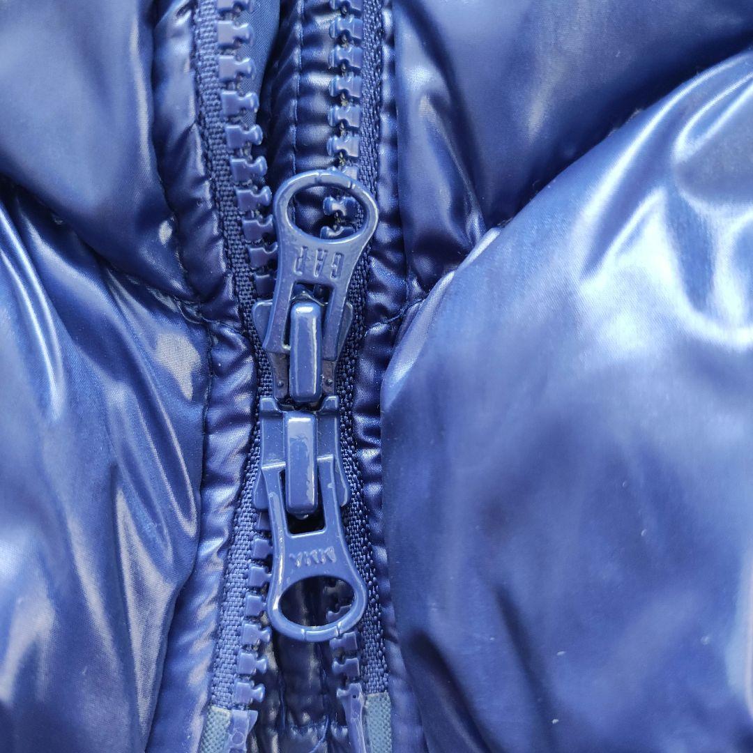 極美品　OLD GAP ファー ダウン ベスト 光沢 y2k archive　L