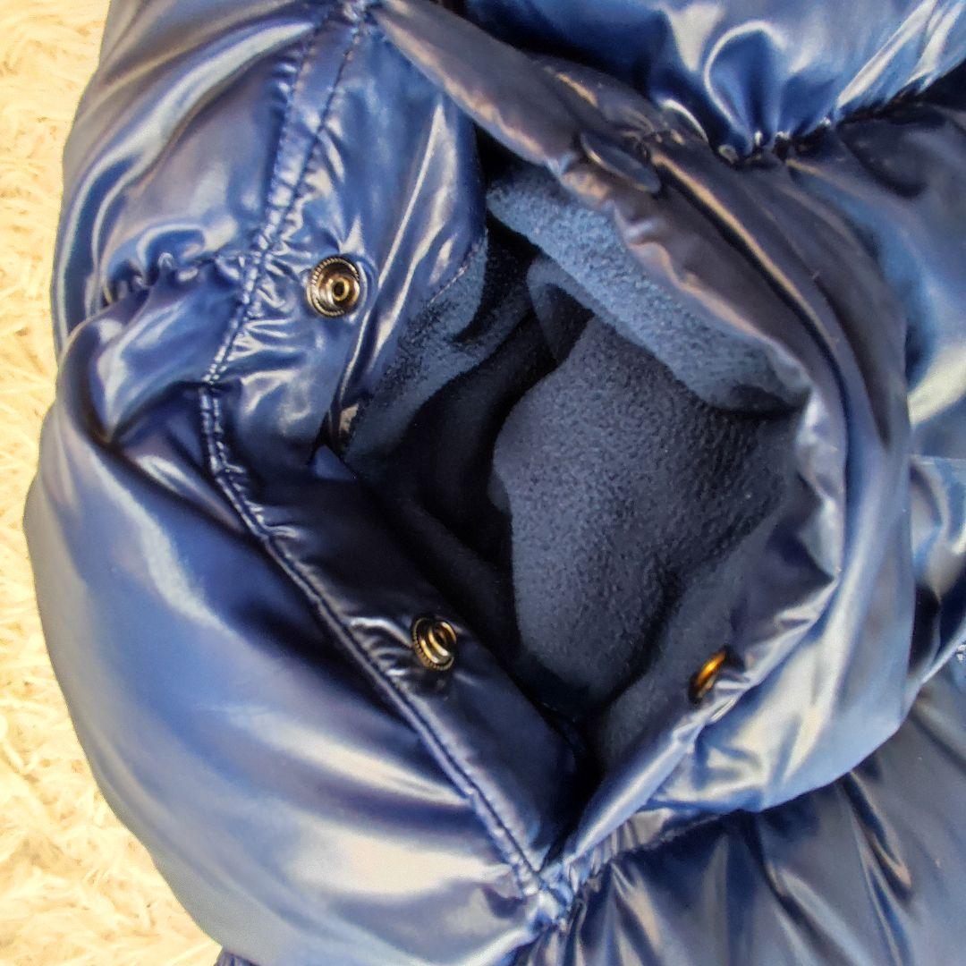 極美品　OLD GAP ファー ダウン ベスト 光沢 y2k archive　L