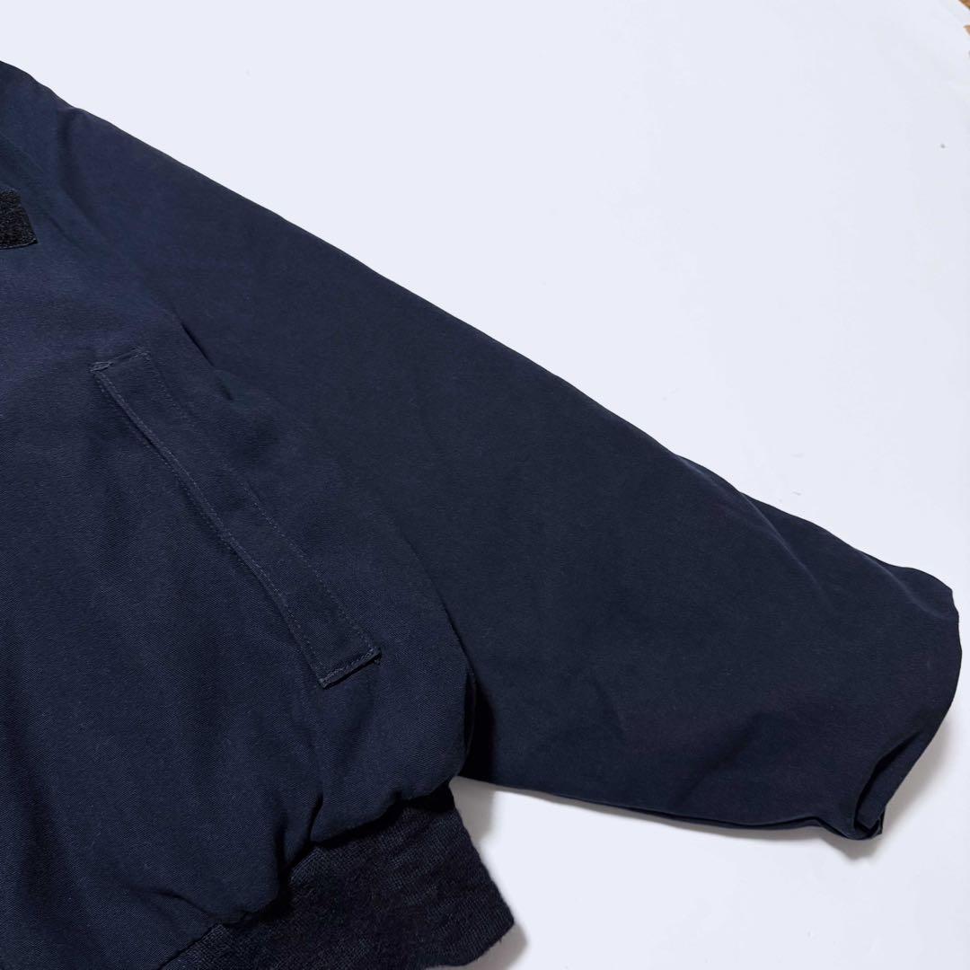 【US NAVY】アメリカ海軍 シップボートジャケット アラミド ミリタリー 紺