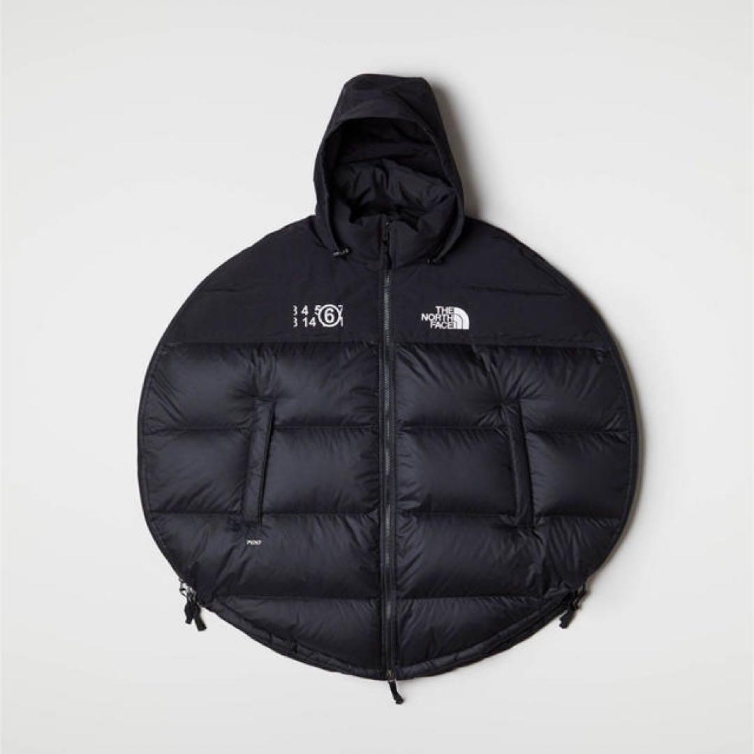 MM6 × NORTH FACE ヌプシ ダウン ノースフェイス 黒 XS