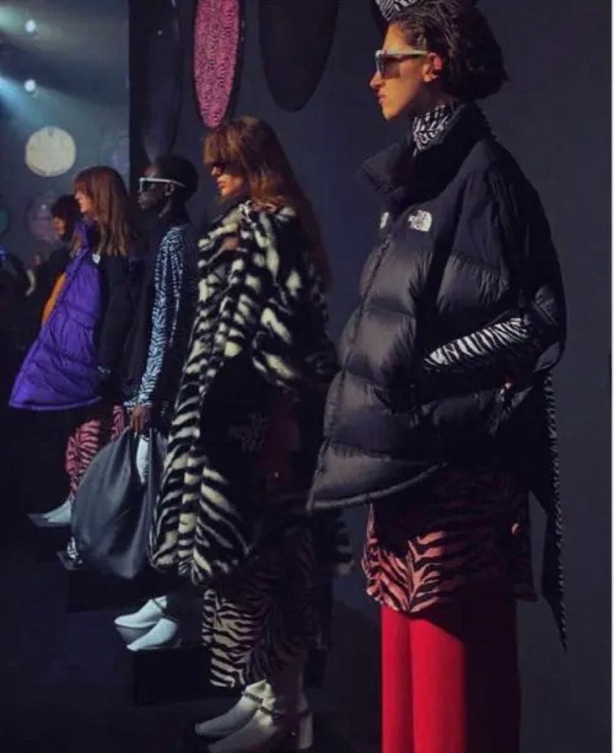 MM6 × NORTH FACE ヌプシ ダウン ノースフェイス 黒 XS