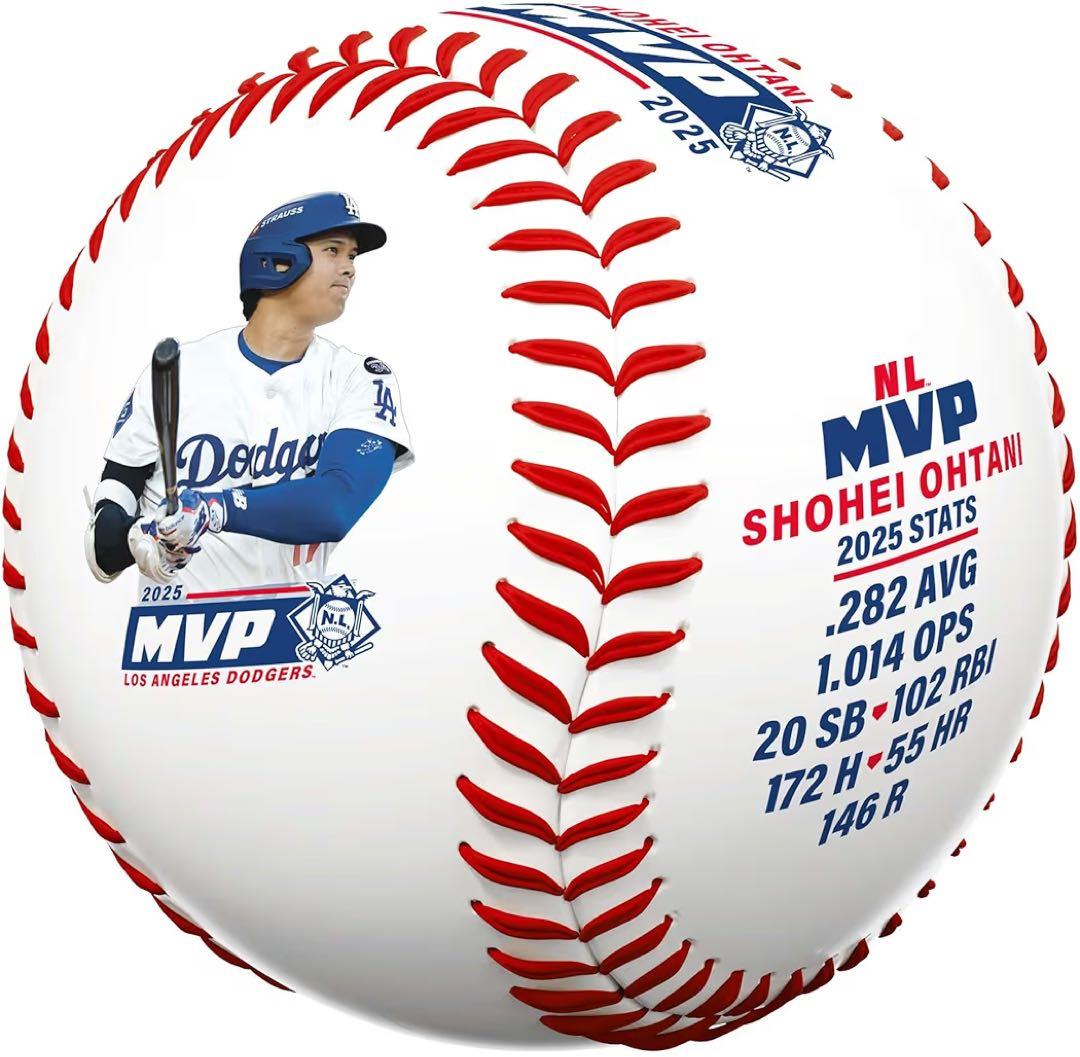 Senaさま【海外限定】大谷翔平 MVP記念2025 レプリカサインボール2個