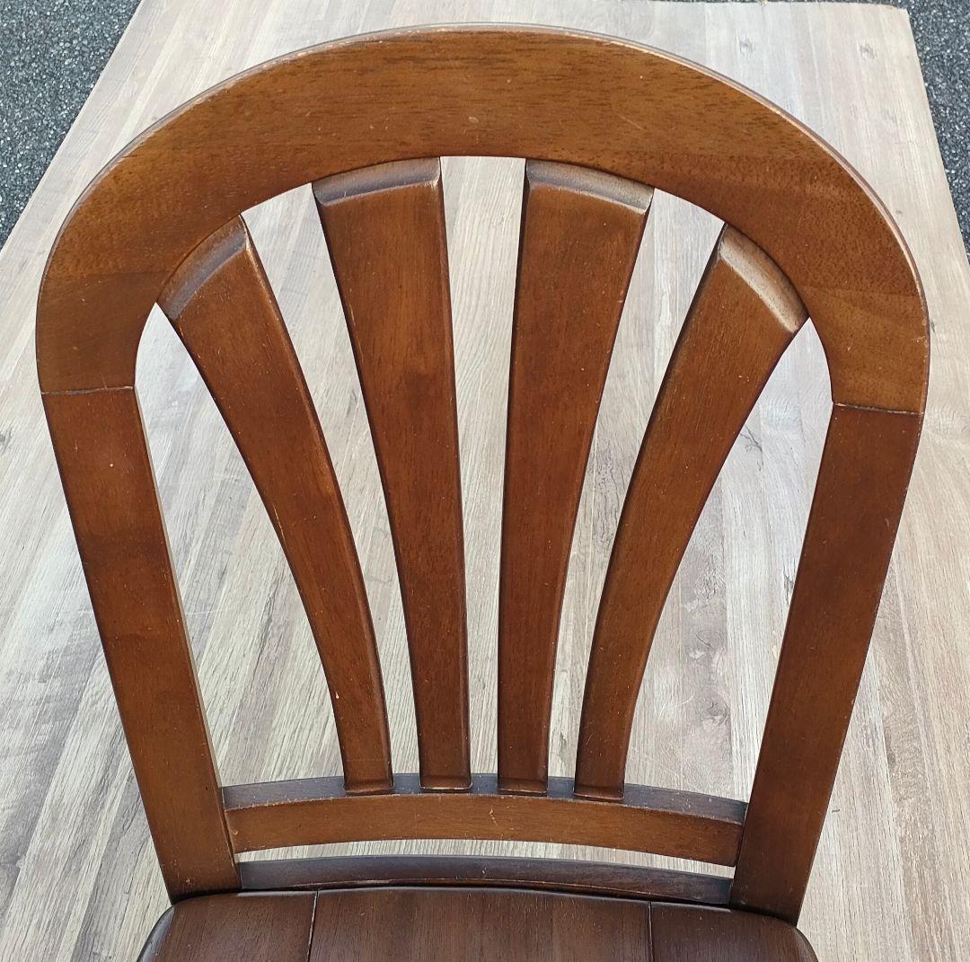 MARUNI ダイニングチェア ブラウン 木製 マルニ木工