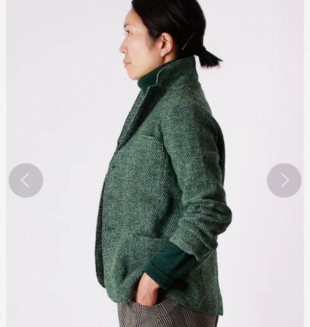 大幅値下げ！美品 45R シェットランドジャケット 3日本製 定価64900円