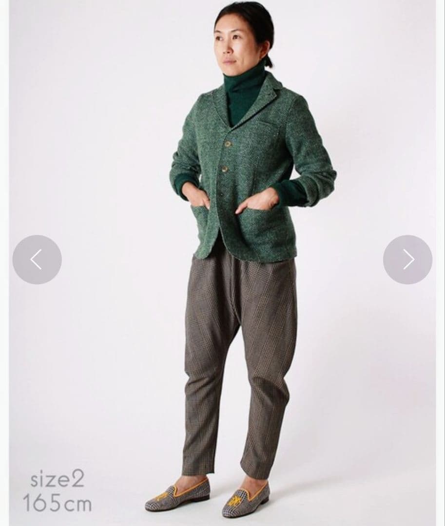 大幅値下げ！美品 45R シェットランドジャケット 3日本製 定価64900円