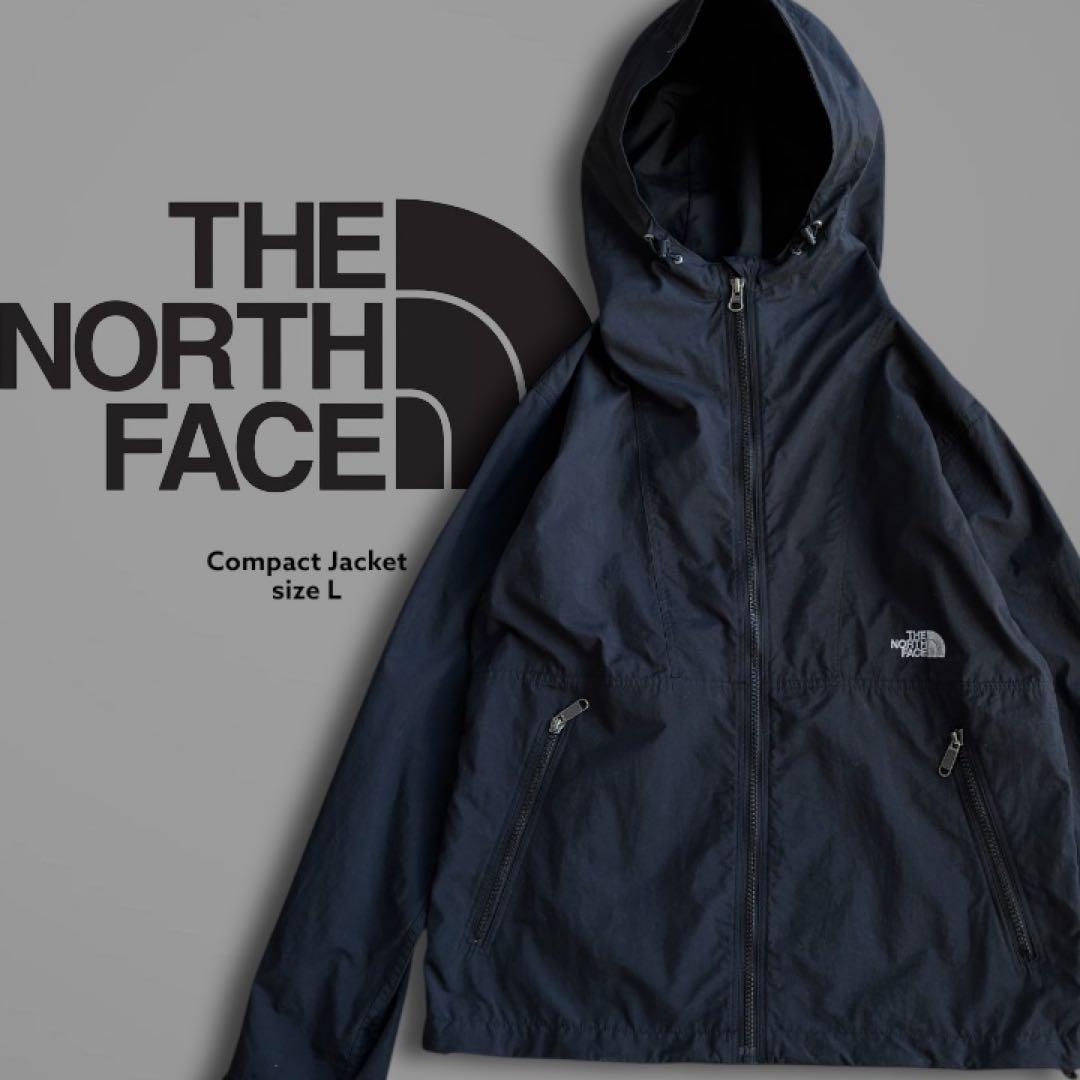 【美品】ノースフェイス コンパクトジャケット　NPW71530 K ブラック　L