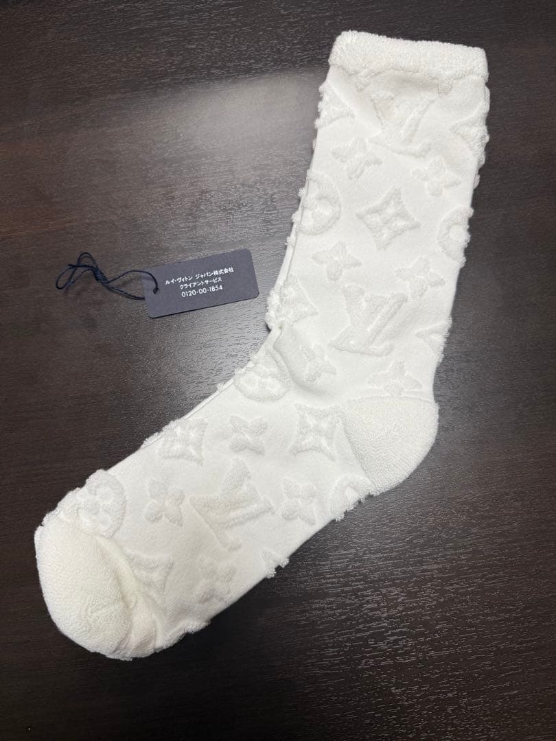 新品　ルイヴィトン　ソックス・モノグラム　スポンジ　LOUIS VUITTON