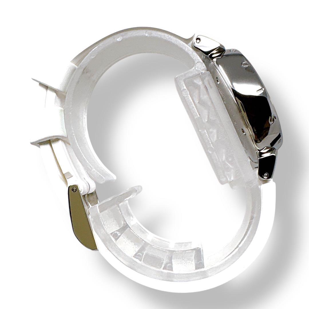 ルイヴィトン タンブール Q121K ラバーベルト レディース 腕時計 ブランド