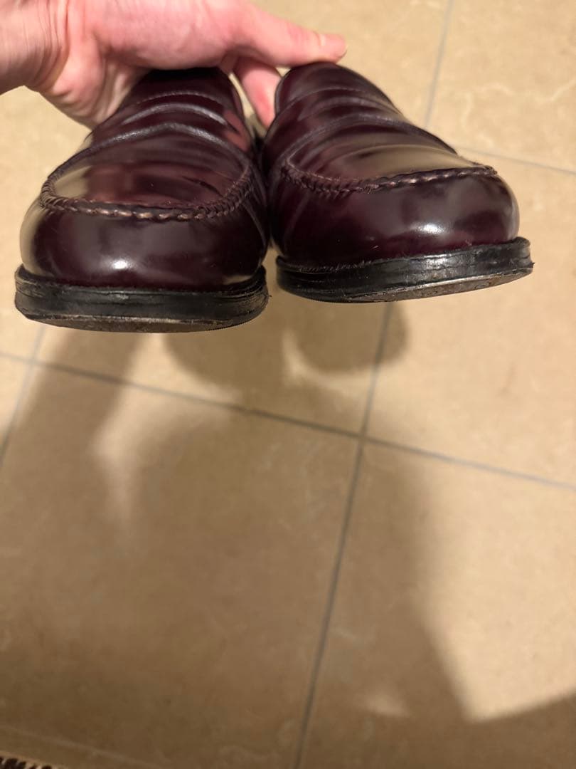 Alden オールデン　コードバン　ローファー　バーガンディ