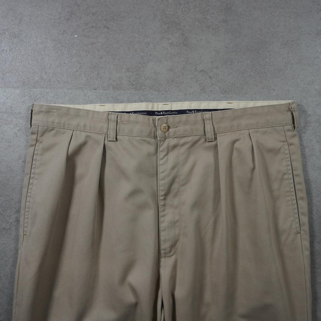 PoloRalphLauren 90s ポロチノANDEW 2タックチノパン古着