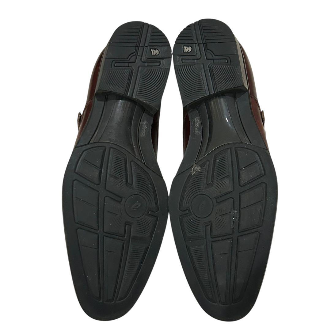 ASICS RUNWALK 革靴　ダブルモンクストラップ　ブラウン