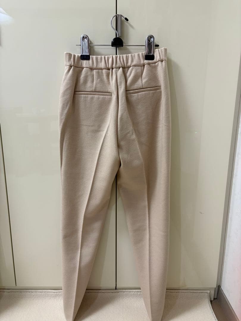 2/1のみお値下げ【新品・未使用】セオリーリュクス ウールパンツ ベージュ36