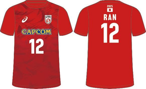 2025年 バレーボール男子日本代表 応援Tシャツ ユニフォーム 髙橋藍 2XL