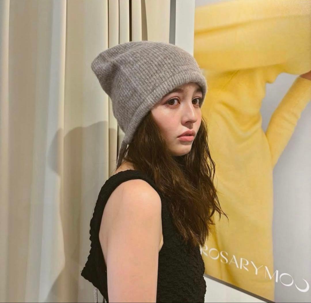 ロザリームーン　ビーニー　モカ