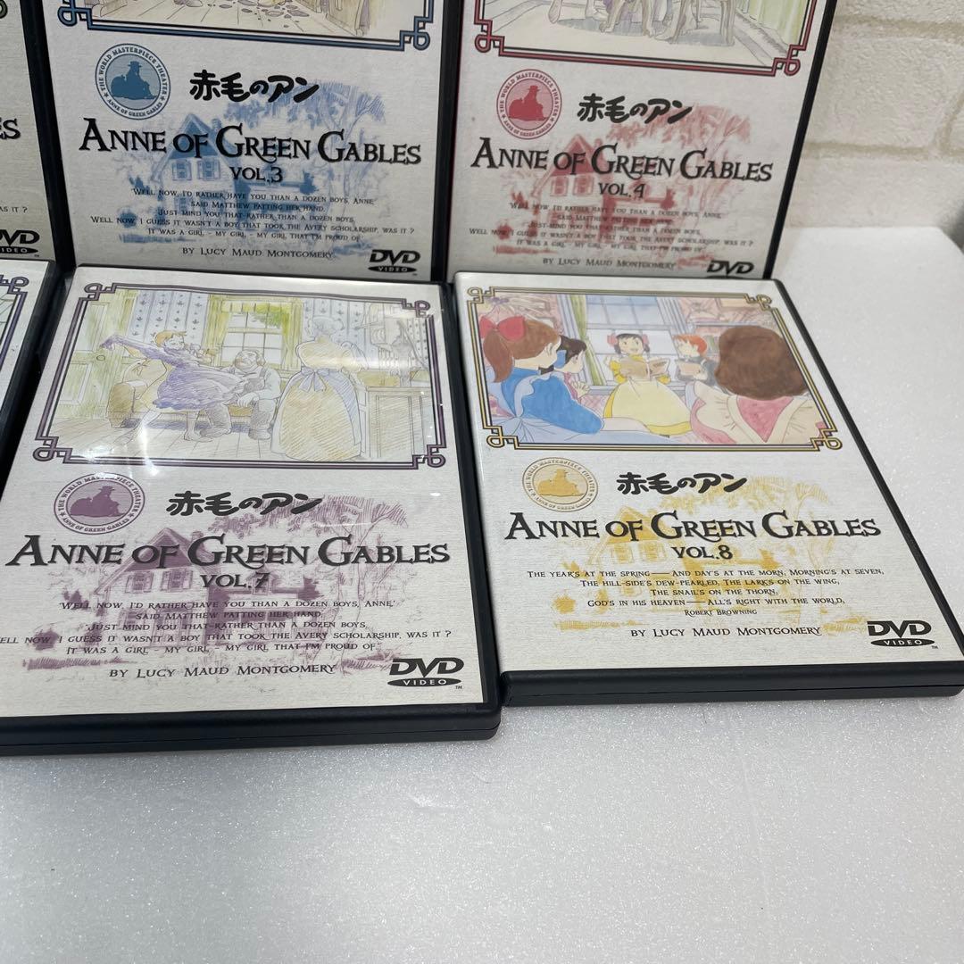 赤毛のアンDVD 全12巻セット　高畑勲　バンダイ　全巻リーフレット付き