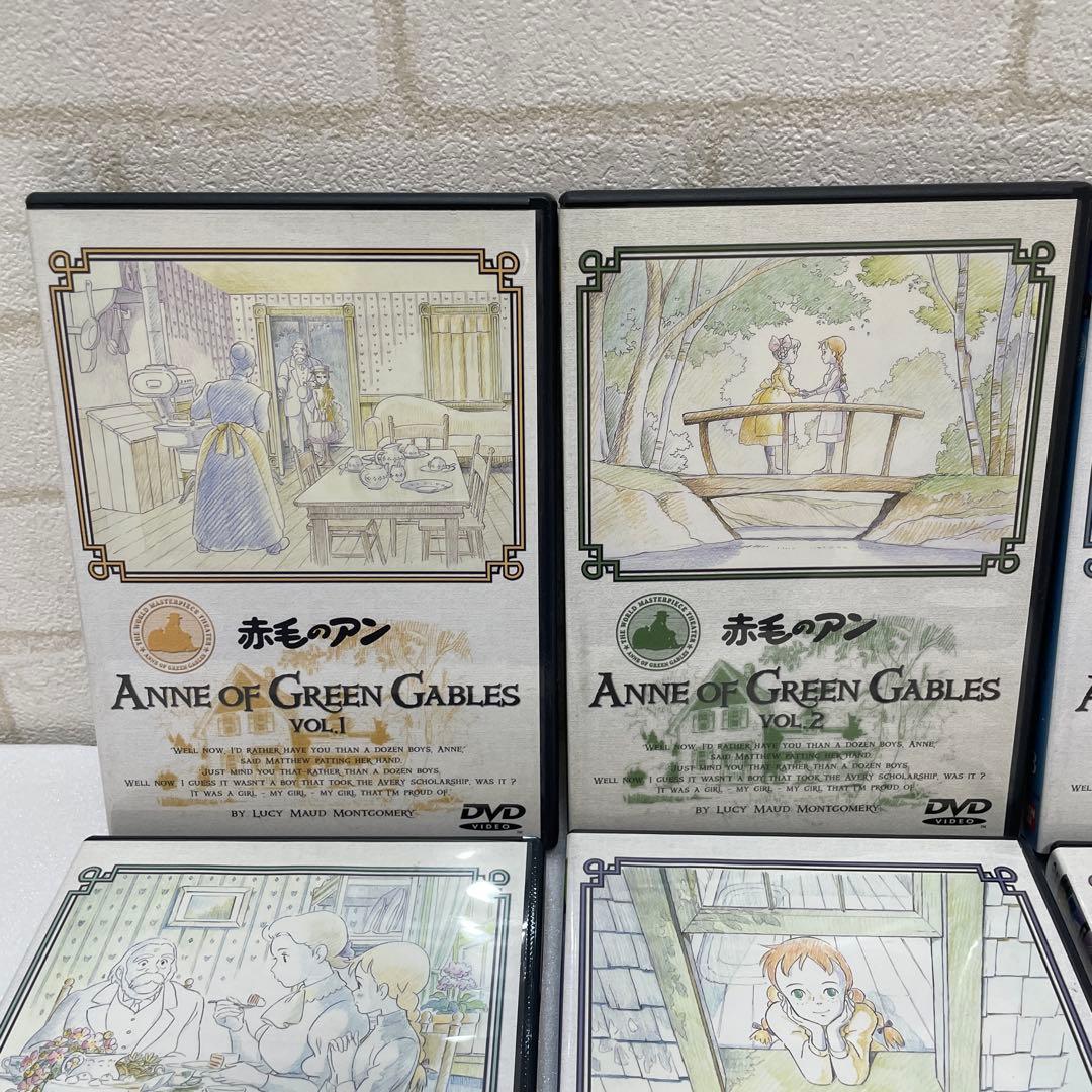 赤毛のアンDVD 全12巻セット　高畑勲　バンダイ　全巻リーフレット付き