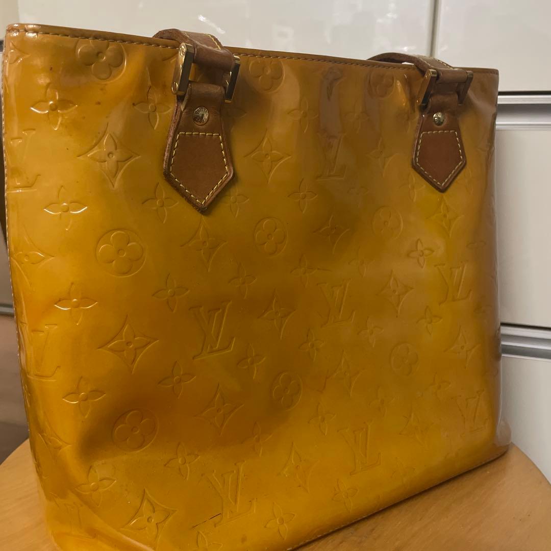 ルイヴィトン ヒューストン トートバッグ ヴェルニ M91004