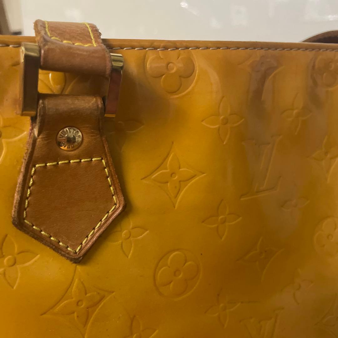 ルイヴィトン ヒューストン トートバッグ ヴェルニ M91004