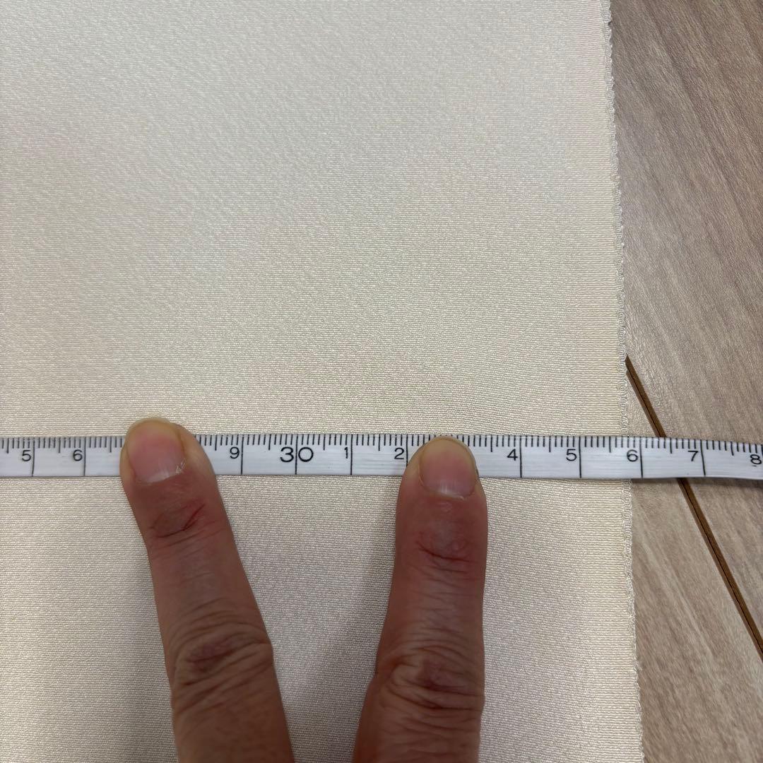 未使用品　浜縮緬　みやびちりめん　縮緬　正絹　反物　着物　和装　白生地　町春草