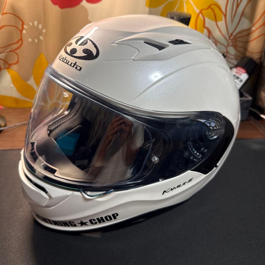 KABUTO Ninja フルフェイスヘルメット ホワイト