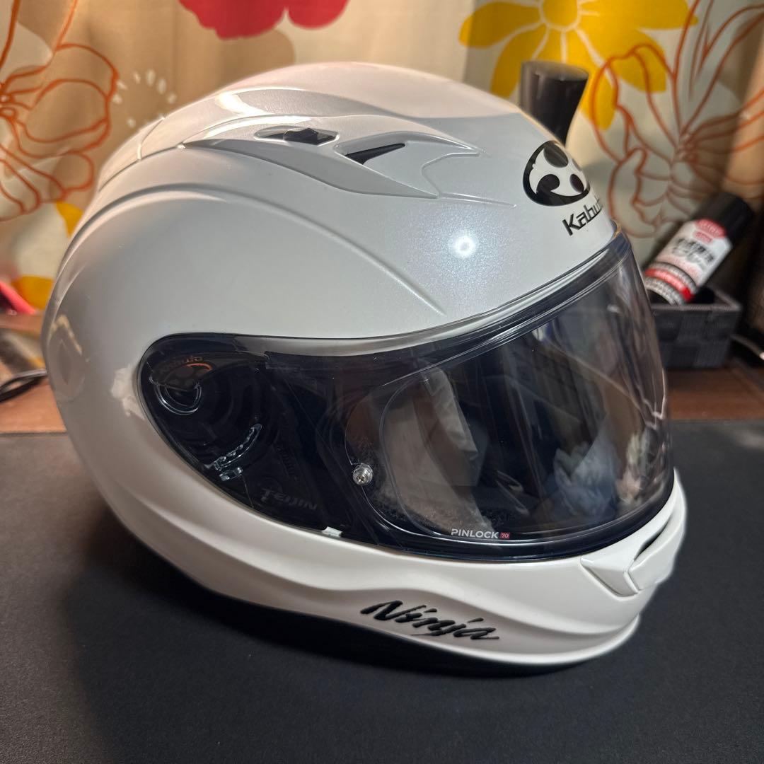 KABUTO Ninja フルフェイスヘルメット ホワイト